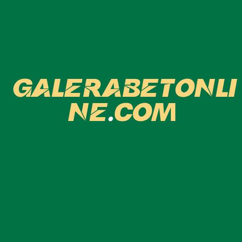 Logo da GALERABETONLINE